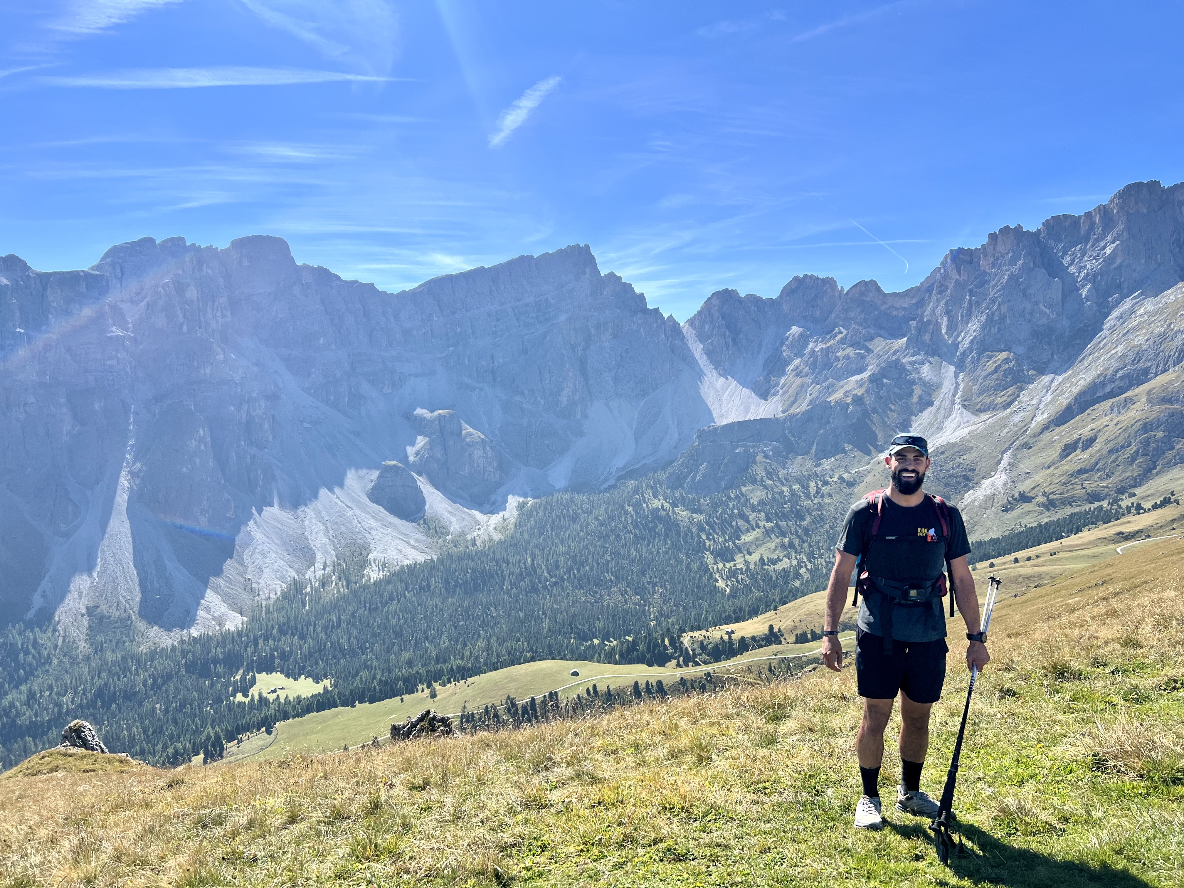 Capstone founder in the mountains